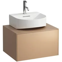 LAUFEN SONAR Schubladenelement, 1 Schublade, für Aufsatz-Handwaschbecken H816341, Ausschnitt Mitte, H4054310340411, Farbe: Kupfer