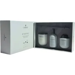 Duftgeschenkbox EXOTIC (LBH 27,60x19,60x8,50 cm) - grün - LBH 27,60x19,60x8,50 cm