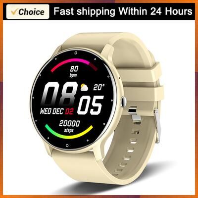 Fusion Finds Smart Watch For Women With Bluetooth Calling, Fitness Tracker & Weather Forecast yellow