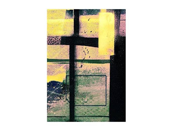 Komar Wandbild - Colorful Sonata - Größe: 30 x 40 cm - Poster, Kunstdruck, Dekoration, Wohnzimmer, Schlafzimmer