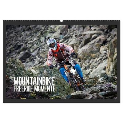 Mountainbike Freeride Momente (Wandkalender 2027 DIN A2 quer), CALVENDO Monatskalender