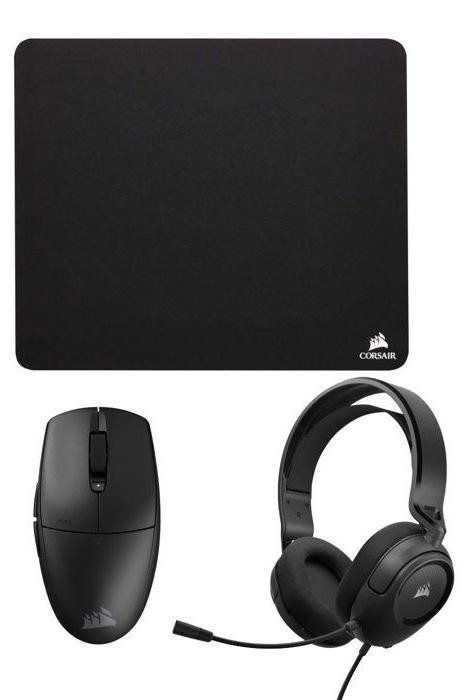 Corsair Gaming Ensemble met Souris, Muismat en HS35 V2 Stereo Headset