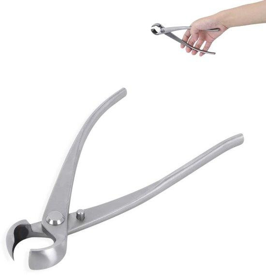 Unyqoos roestvrijstalen bonsaischaar met ergonomische handgreep voor precisiesnoei