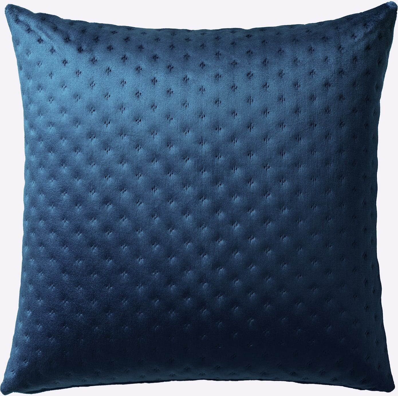 Kissenhülle HEINE HOME, blau (marine, marine), B:80cm L:80cm, Polyester, 100% Polyester, Kissenbezüge, Kissenhülle marine, marine B/L: 80cm x 80cm, 1 Stk., Polyester