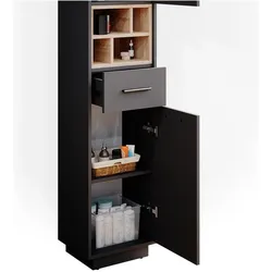 Vicco, Badezimmerschrank, Beatrice (38 x 30 x 190 cm)