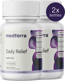 Medterra Daily Relief CBD Isolate Capsules