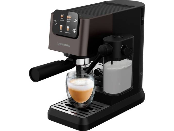 Grundig Espressomaschine KSM 5330, 1628W Kaffeevollautomat mit 15 Bar & Touch‑Display
