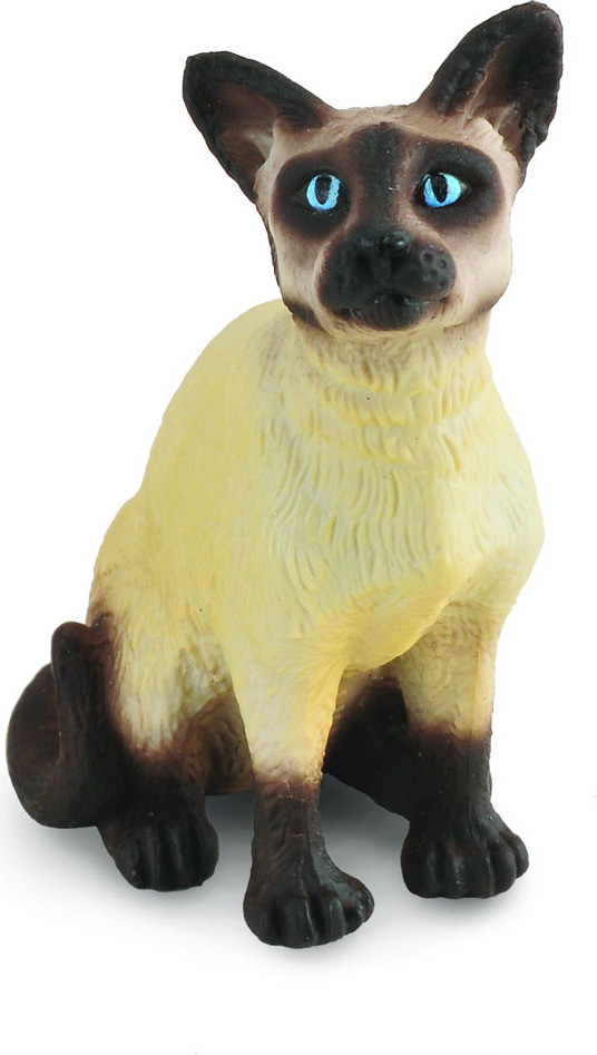 Collecta 88331 Siamese kat zittend boerderijthema 5 cm