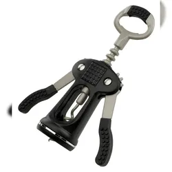 METRO PROFESSIONAL Korkenzieher, ABS, 17 cm, schwarz/silber