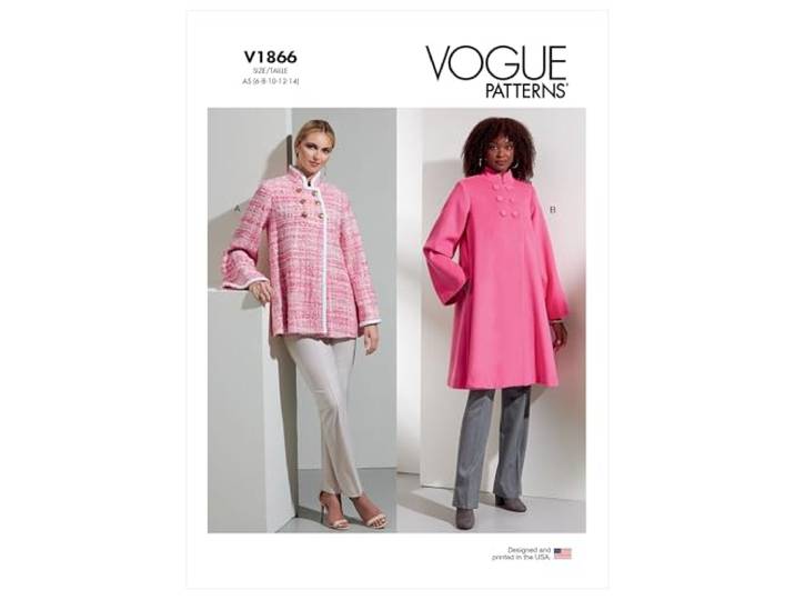 Vogue Patronen V1866A5 mist jas A5 (6-8-10-12-14)