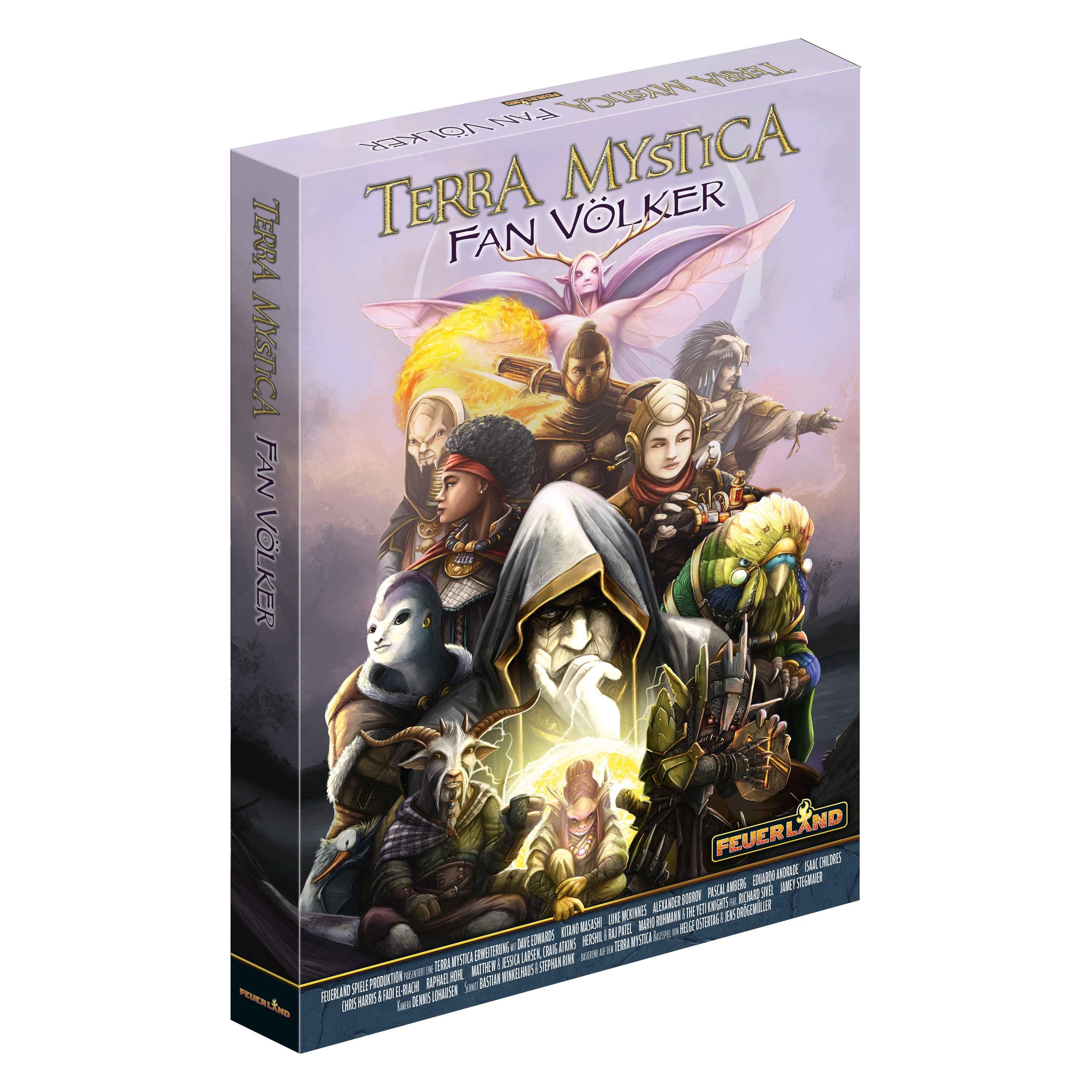 Feuerland Terra Mystica: Fan Völker (Deutsch, 2 - 5 Spieler) (FEU31051)