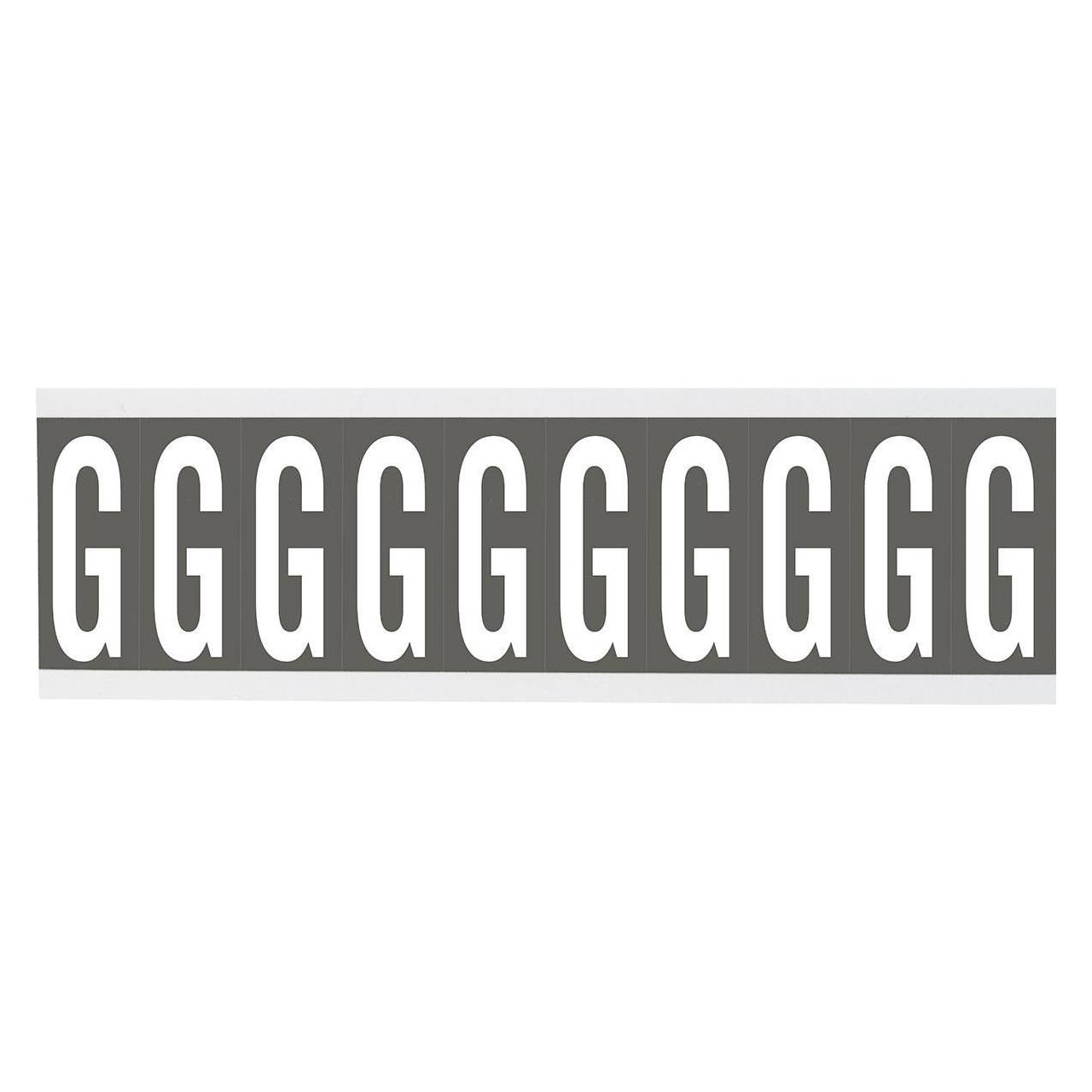 Brady CNL1 Series Etiketten mit Zahlen und Buchstaben (CNL1GR G)