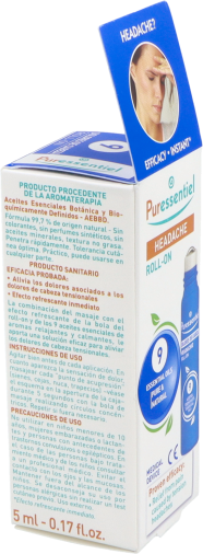Puressentiel SOS Head 9 Roller 5Ml 5 ml