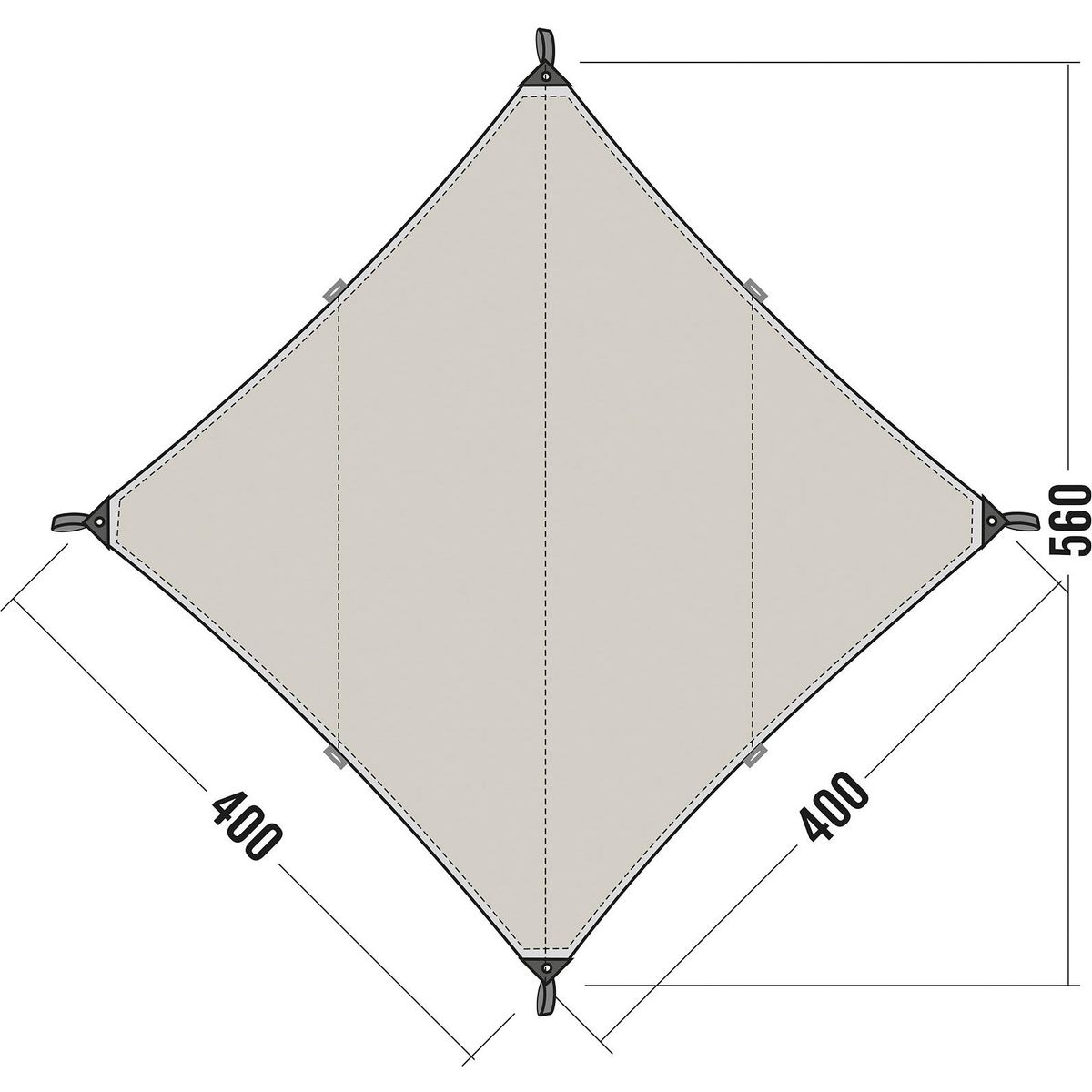 Tatonka Tarp 3 TC sand beige (321) 2467-321