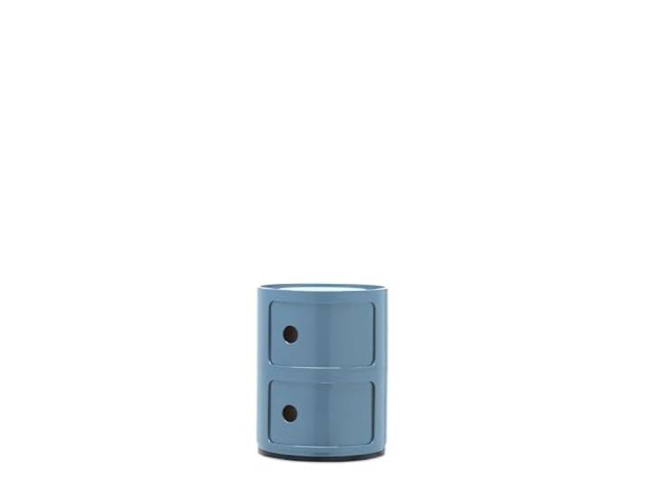 Kartell Componibili\, Meuble Conteneur 2 éléments\, Bleu Ciel KARTELL Cassettiera Componibili Classic - 2 Cassetti - AzzurroLa Cassettiera Componibili Classic di Kartell è un'icona del