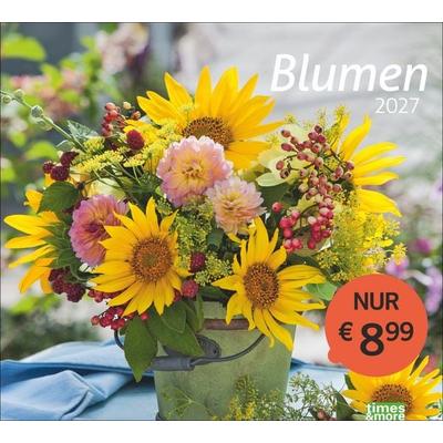 times&more Blumen Bildkalender 2027