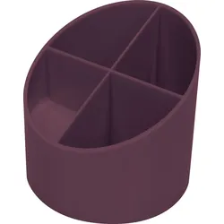 helit Stiftehalter 11,0 x 11,0 x 10,5 cm rot