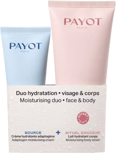Payot Duo Hydration Facial Moisturizing Cream 30 ml + Body Cream 100