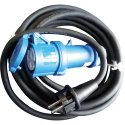 CEE-ADAPTER 3-K5 - Schutzkontakt-Stecker auf CEE-Kuppl. 230V/16A