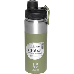 Asobu Alpine Flask Bottle Grün, 0.53 L