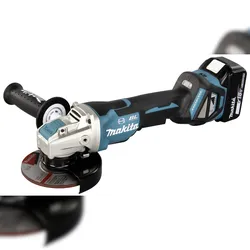 Makita DGA519RTJ Akku-Winkelschleifer 125 mm inkl. 2. Akku, inkl. Ladeger?t 18 V 5 Ah