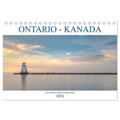 Ontario Kanada, Lake Huron und Georgian Bay (Tischkalender 2026 DIN A5 quer), CALVENDO Monatskalender