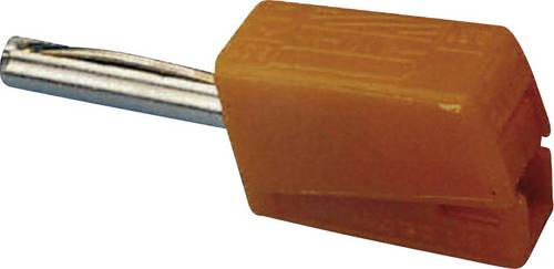 WAGO Bananenstecker Stecker, gerade Stift-Ø: 4mm Orange