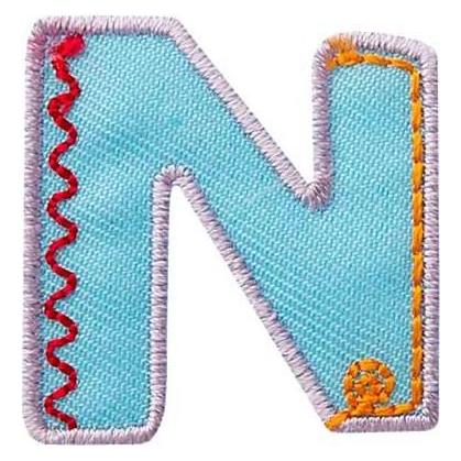 Mono Quick Buchstabe N (1 Stk., 3.50 x 3.50 cm) (80714)