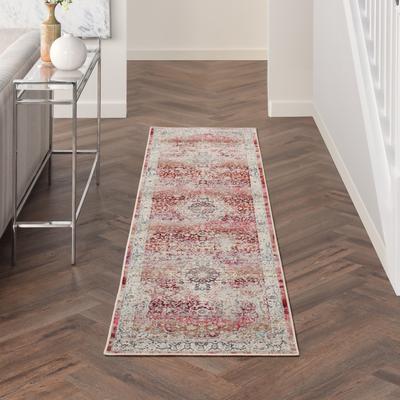 Nourison Vintage Kashan Persian Medallion Area Rug