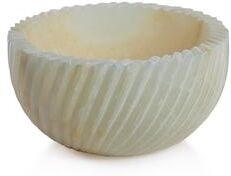 Zodax Mulhouse Spiraled Marble Serving Bowl