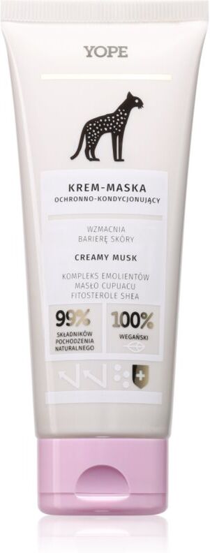 Yope Creamy Musk crème hydratante mains avec effets apaisants 50 ml