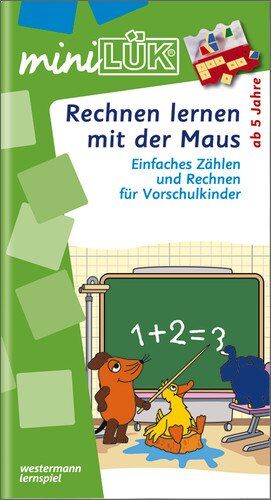 Heinz Vogel - miniLÜK: Rechnen lernen mit der Maus: Einfaches Zählen und Rechnen für Vorschulkinder - Preis vom 05.10.2026 03:47:11 h