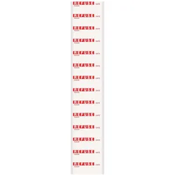 Brady, Etikettenrolle, WO-1-F, Beschriftbare Etiketten aus Vinylgewebe, B-500 (350 Etiketten)