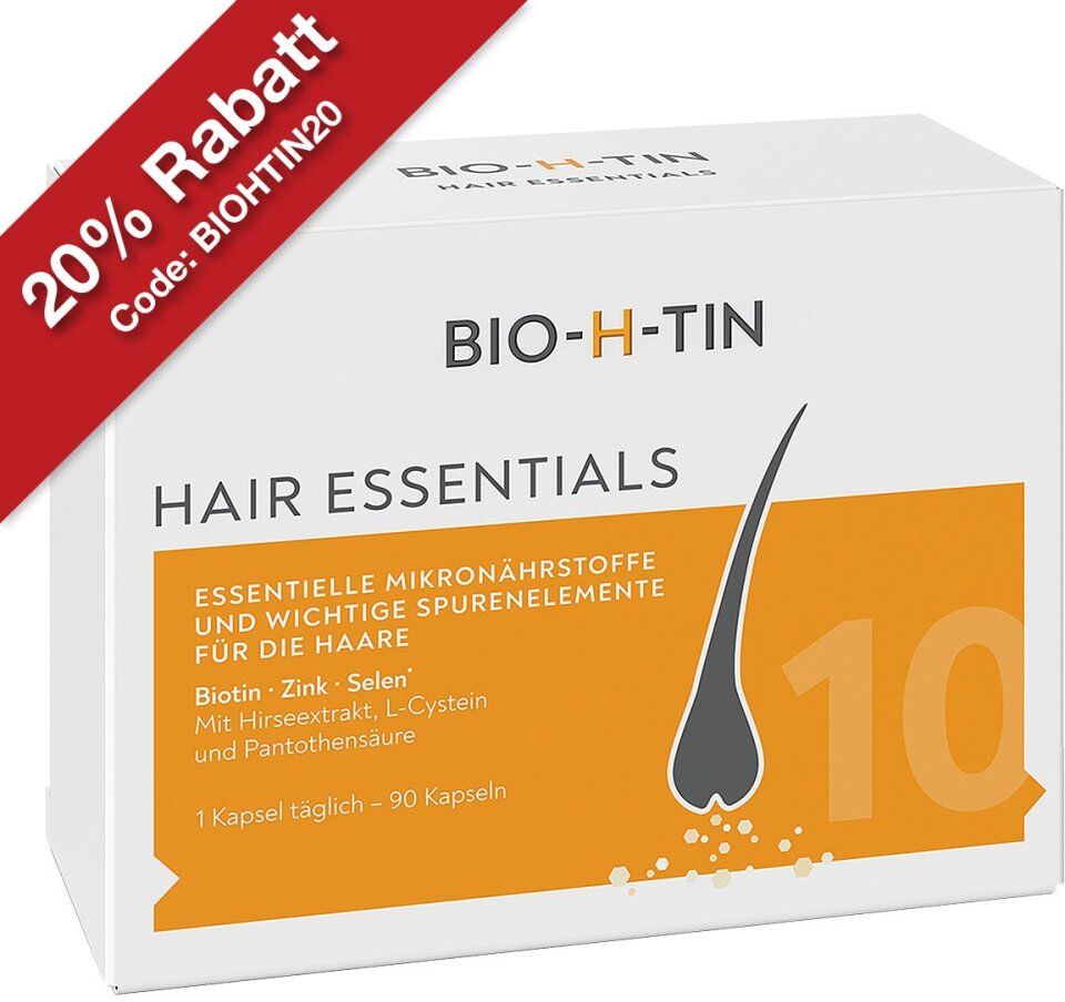 Bio-H-Tin Hair Essentials Mikronährstoff-Kapseln