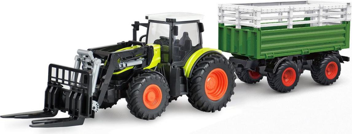 AMEWI RC Traktor met XL-accessoireset, Groen, 500mAh LiIon