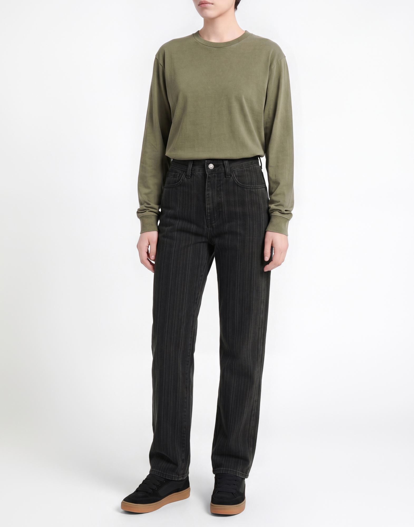 Carhartt Pantalones vaqueros Mujer Negro 24 Mujer