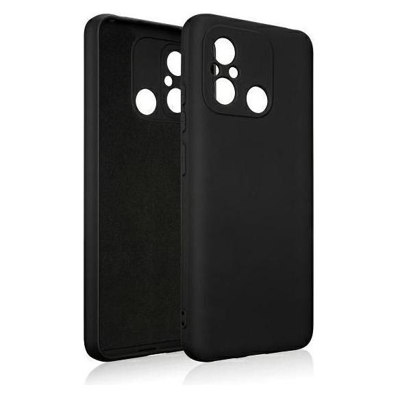 Beline Etui Silicone Xiaomi 12C czarny/black (Xiaomi 12) (36208127)