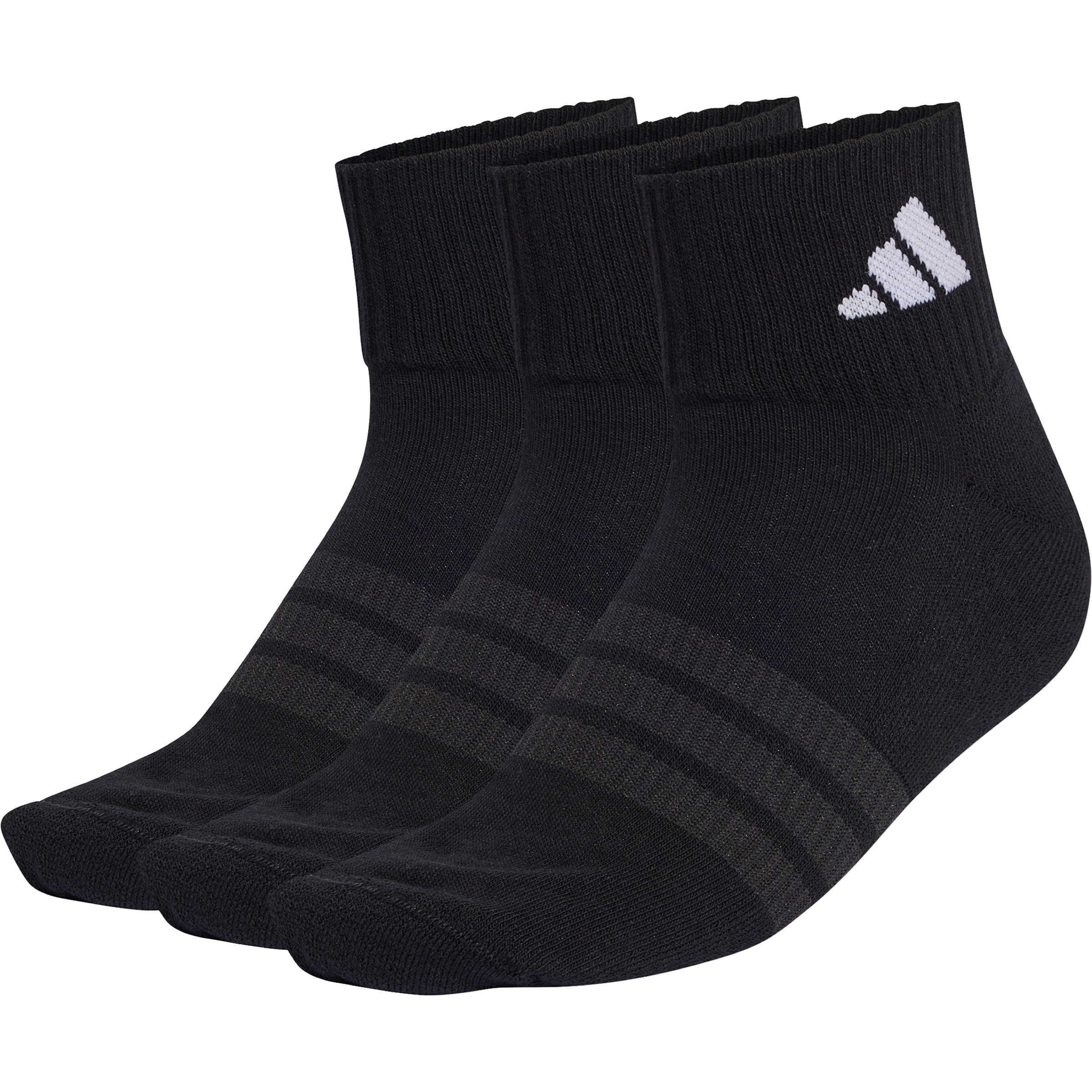 adidas Cushioned Ankle 3er Pack Laufsocken schwarz Größe 40 Laufen | Lifestyle Widerstandsfähig