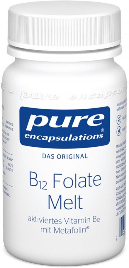 Pure Encapsulations B12 Folate Melt Lutschtabletten