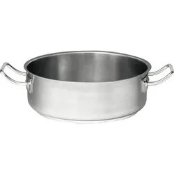 ILIOS Kochkunst Bratentopf, Inhalt: 13,00 Liter, Höhe: 130 mm, ø: 360 mm