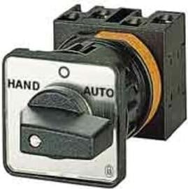 Eaton T0-3-8212/IVS wisselschakelaar, 20A, 1-0-2, vergrendelingshoek 60°