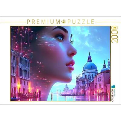 CALVENDO Puzzle Kosmische Schönheit in Venedig | 2000 Teile Lege-Größe 90x67cm Foto-Puzzle für glückliche Stunden
