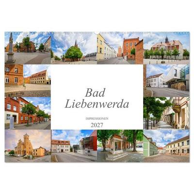 Bad Liebenwerda Impressionen (Wandkalender 2027 DIN A2 quer), CALVENDO Monatskalender