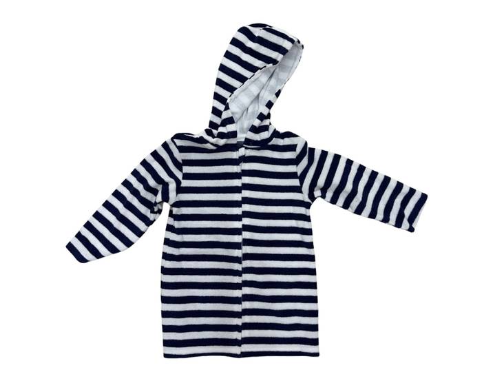 Bademantel Stripes Blau