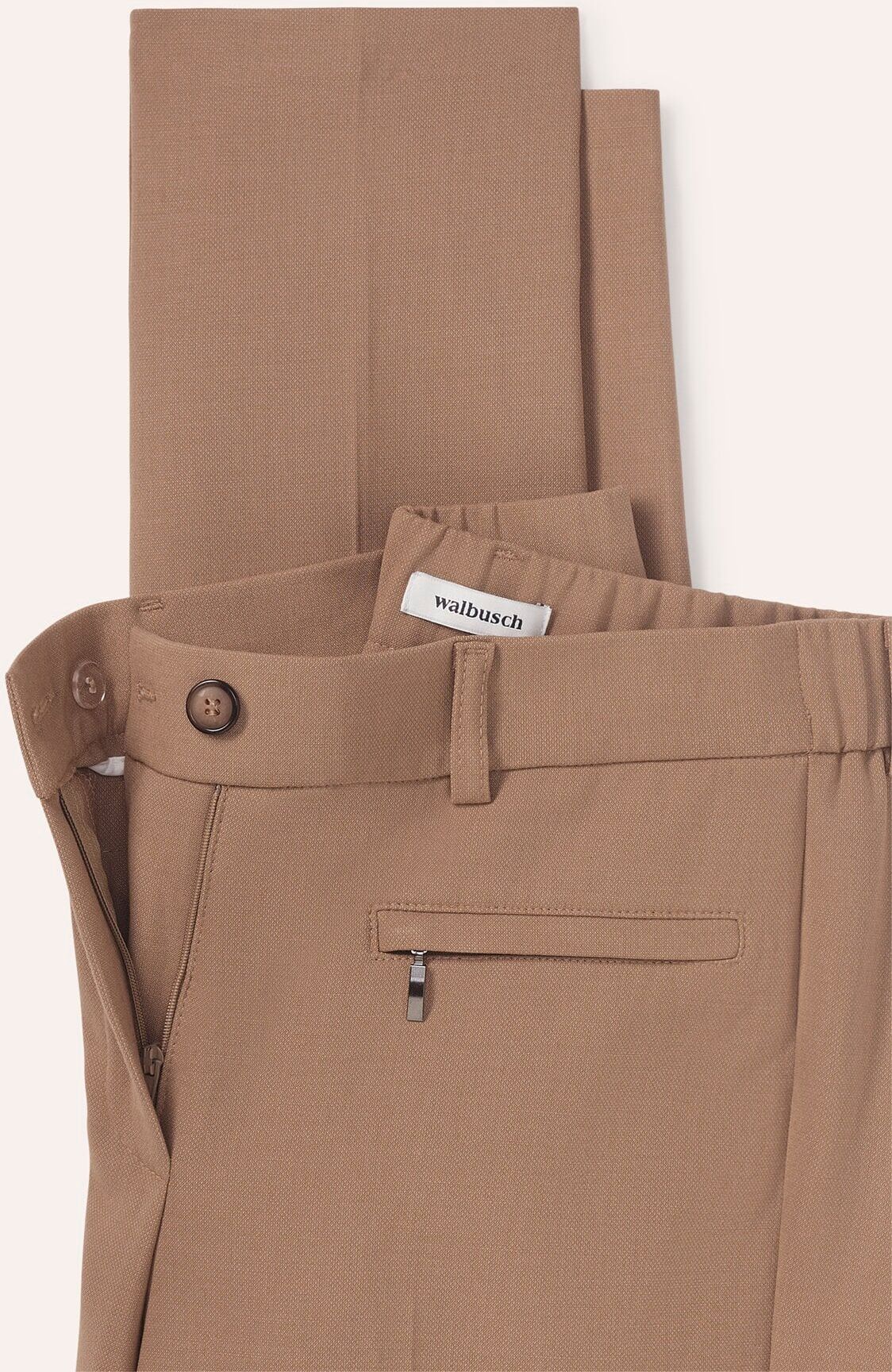 Walbusch Thermo Kofferhose, , Farbe Beige, 21, knitterfrei mit Thermoeffekt Damen