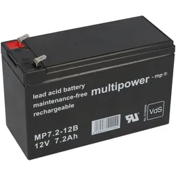 Belkin Regulator Pro Gold F6C325g220V Ersatzakku 12V / 7,2Ah AGM – Multipower MP7,2-12B