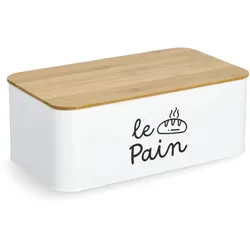 Brotkasten LE PAIN (BHT 33x12x18,50 cm) - weiß - BHT 33x12x18,50 cm