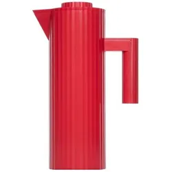 Alessi Plissé, Thermoskanne, Rot