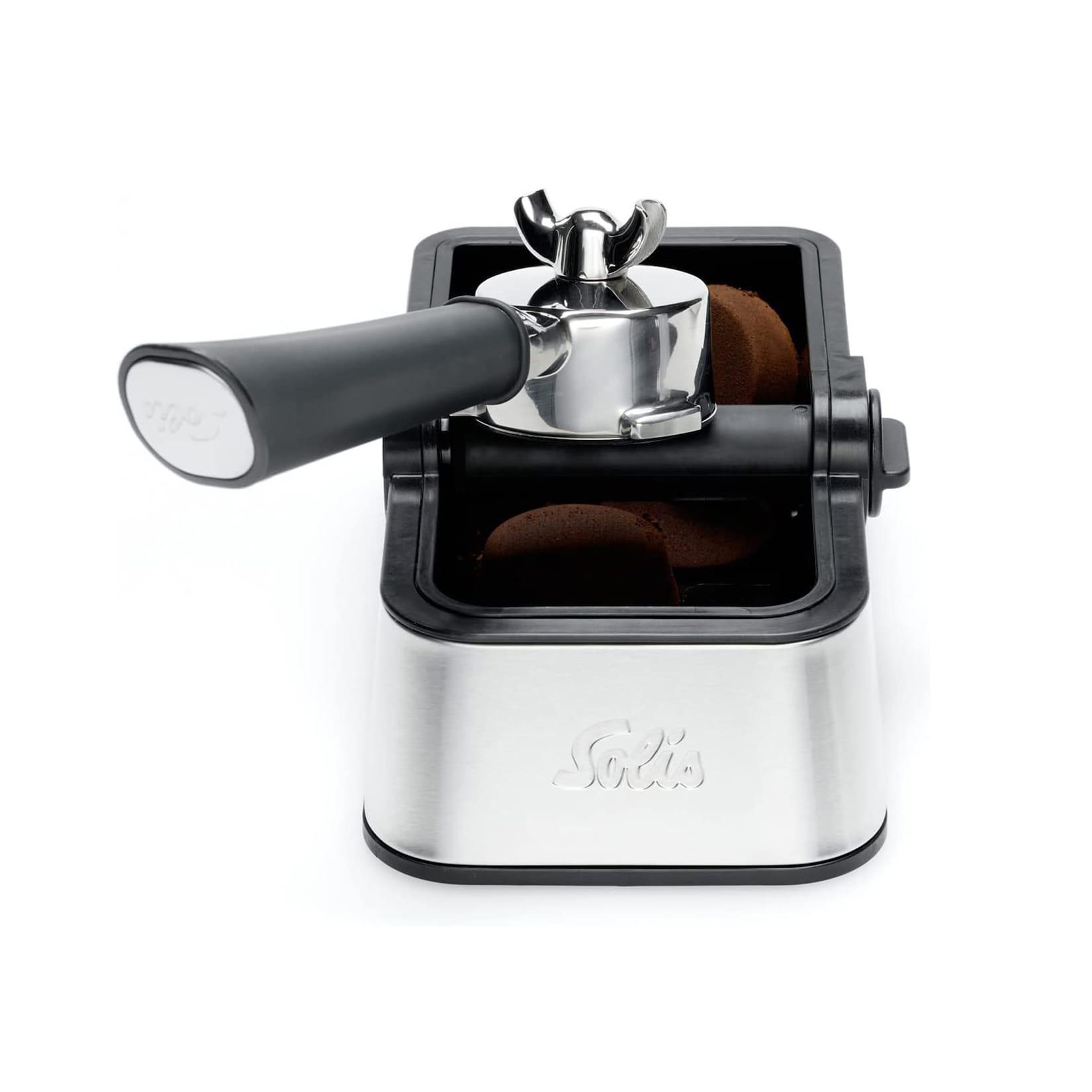 Solis Ausklopfschale für Kaffeesatz, Knock-Box