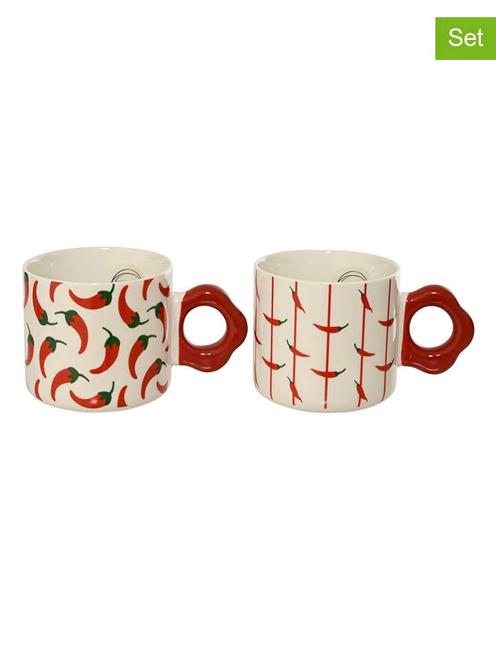 Kaeming 2er-Set: Tassen - (B)13 x (H)8,6 x (T)8 cm (Überraschungsprodukt) - onesize